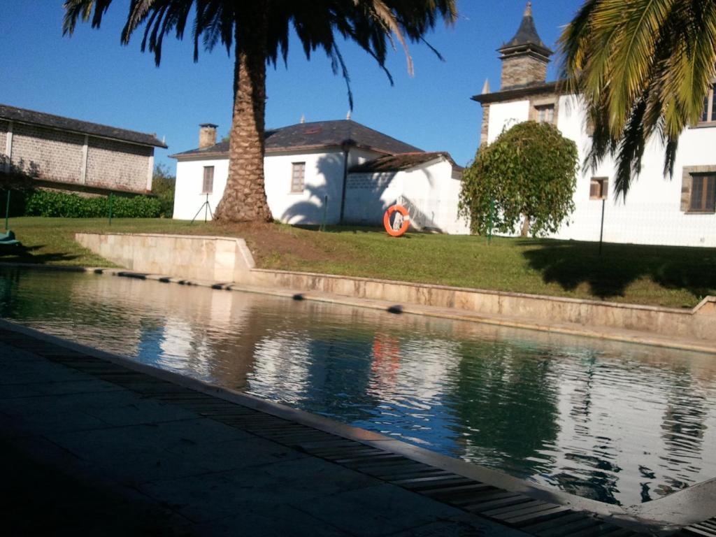 Pazo De Terrafeita Trabada Bagian luar foto