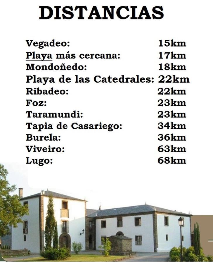 Pazo De Terrafeita Trabada Bagian luar foto